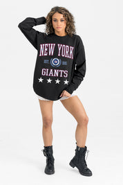 NEW YORK GIANTS EVERYDAY STAR ESSENTIAL RELAXED FIT LONG SLEEVE TEE