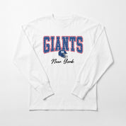 NEW YORK GIANTS SWEET SPOT OVERSIZED LONG SLEEVE TEE
