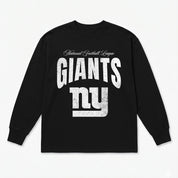 NEW YORK GIANTS BOLD AMBITION OVERSIZED LONG SLEEVE TEE