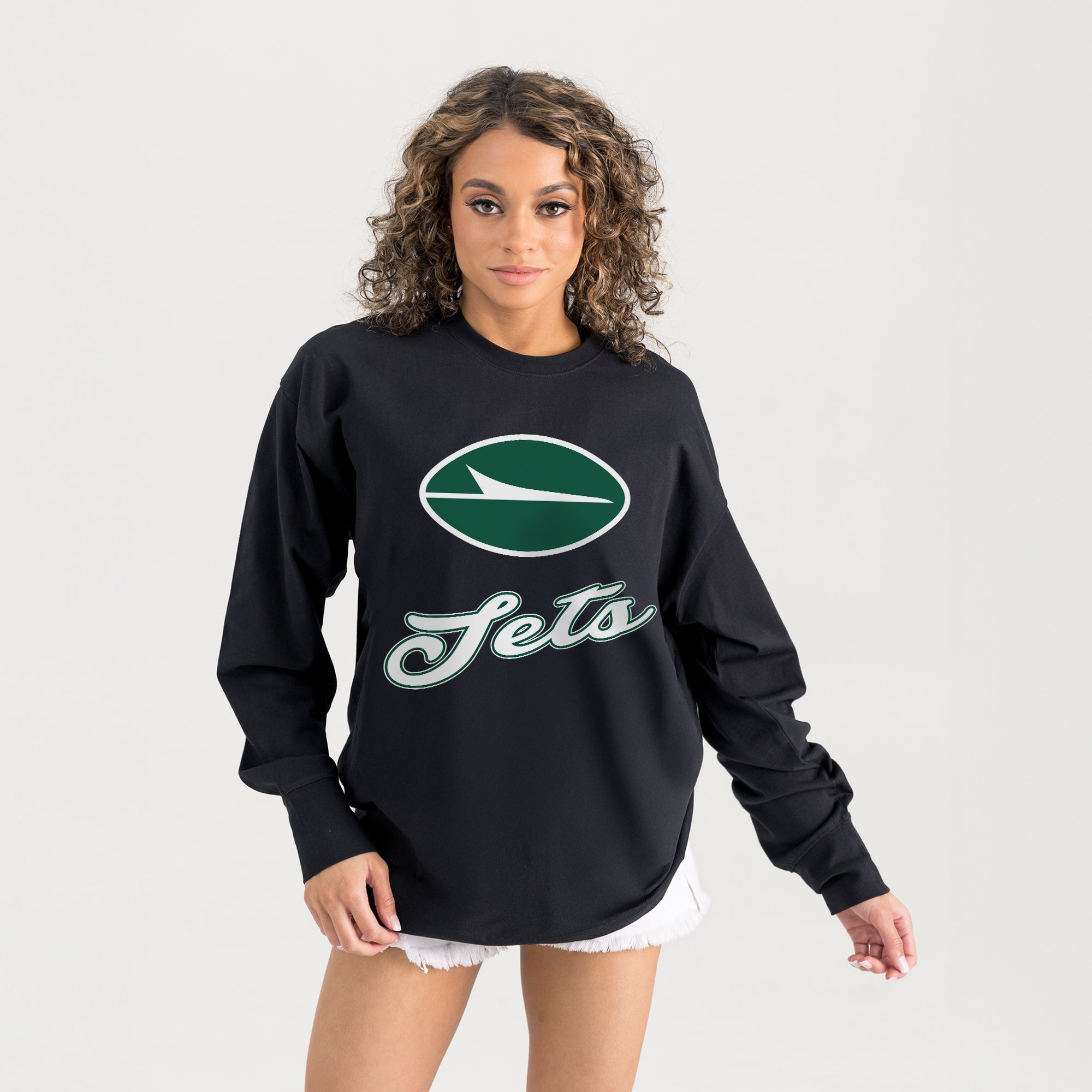 NEW YORK JETS HONOR ROLL ESSENTIAL RELAXED FIT LONG SLEEVE TEE