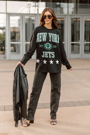 NEW YORK JETS EVERYDAY STAR ESSENTIAL RELAXED FIT LONG SLEEVE TEE