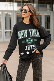 NEW YORK JETS EVERYDAY STAR ESSENTIAL RELAXED FIT LONG SLEEVE TEE