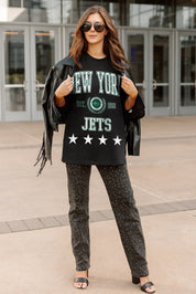 NEW YORK JETS EVERYDAY STAR ESSENTIAL RELAXED FIT LONG SLEEVE TEE