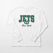 NEW YORK JETS SWEET SPOT OVERSIZED LONG SLEEVE TEE