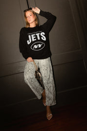 NEW YORK JETS BOLD AMBITION OVERSIZED LONG SLEEVE TEE
