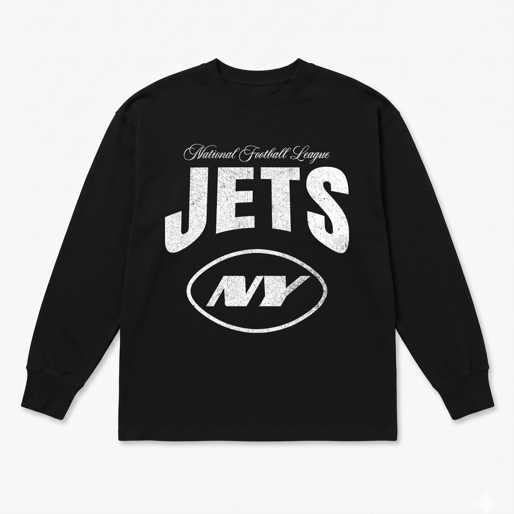 NEW YORK JETS BOLD AMBITION OVERSIZED LONG SLEEVE TEE