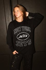 NEW YORK JETS SPOTLIGHT OVERSIZED LONG SLEEVE TEE