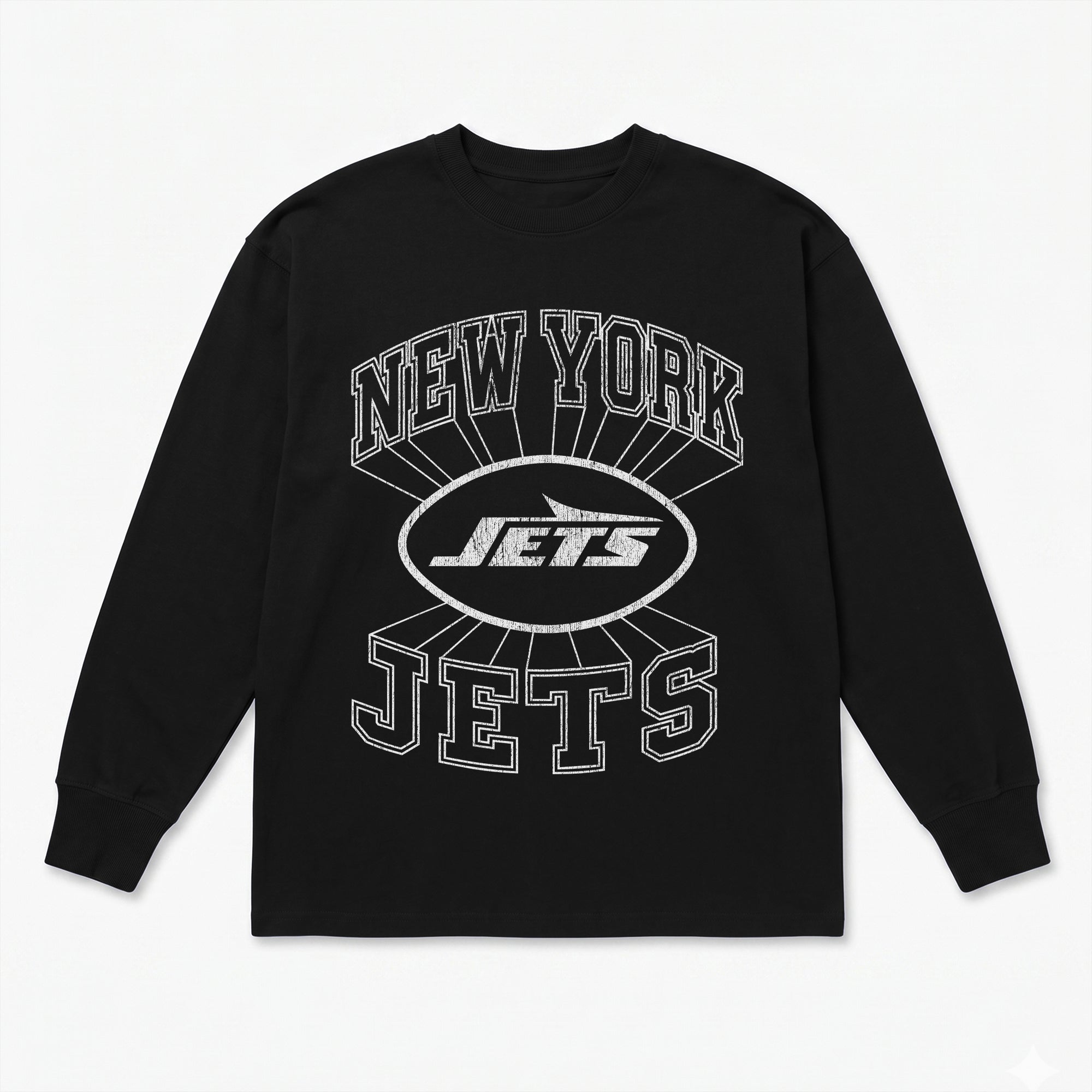 NEW YORK JETS SPOTLIGHT OVERSIZED LONG SLEEVE TEE