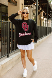 OKLAHOMA SOONERS HONOR ROLL ESSENTIAL RELAXED FIT LONG SLEEVE TEE