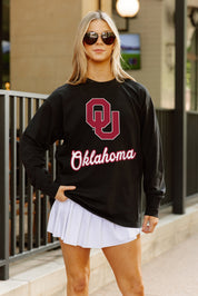 OKLAHOMA SOONERS HONOR ROLL ESSENTIAL RELAXED FIT LONG SLEEVE TEE