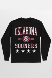 OKLAHOMA SOONERS EVERYDAY STAR ESSENTIAL RELAXED FIT LONG SLEEVE TEE
