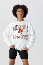 OKLAHOMA STATE COWBOYS MIND GAMES OVERSIZED MIDWEIGHT LONG SLEEVE TEE