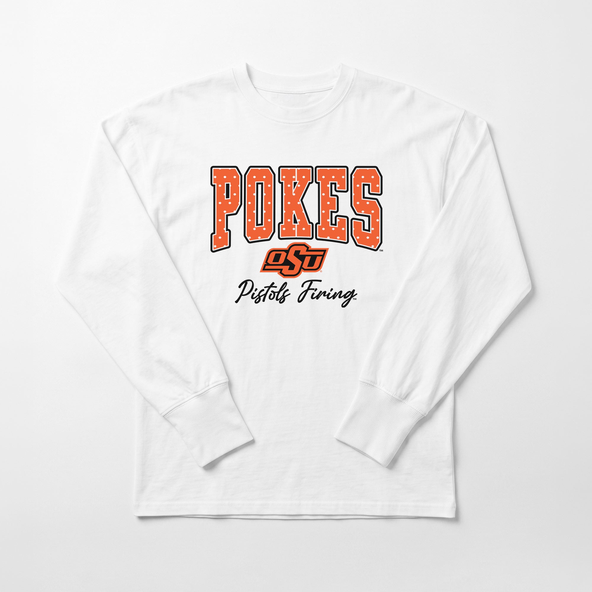 OKLAHOMA STATE COWBOYS SWEET SPOT ESSENTIAL RELAXED FIT LONG SLEEVE TEE