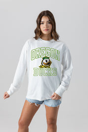 OREGON DUCKS MIND GAMES OVERSIZED MIDWEIGHT LONG SLEEVE TEE