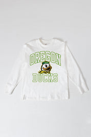OREGON DUCKS MIND GAMES OVERSIZED MIDWEIGHT LONG SLEEVE TEE