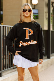 PEPPERDINE WAVES HONOR ROLL ESSENTIAL RELAXED FIT LONG SLEEVE TEE