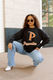 PEPPERDINE WAVES HONOR ROLL ESSENTIAL RELAXED FIT LONG SLEEVE TEE