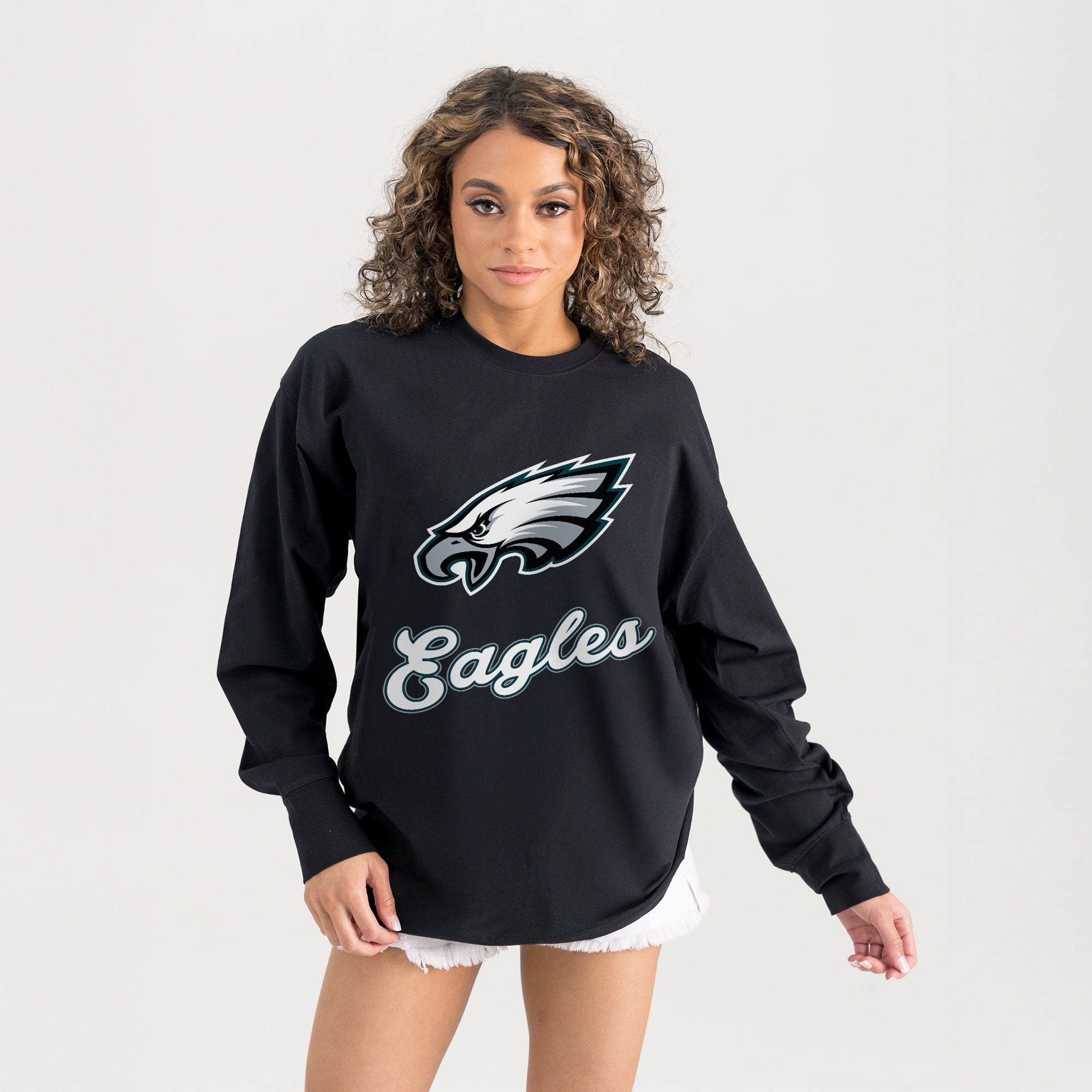 PHILADELPHIA EAGLES HONOR ROLL ESSENTIAL RELAXED FIT LONG SLEEVE TEE
