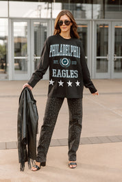 PHILADELPHIA EAGLES EVERYDAY STAR ESSENTIAL RELAXED FIT LONG SLEEVE TEE