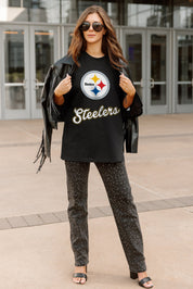 PITTSBURGH STEELERS HONOR ROLL ESSENTIAL RELAXED FIT LONG SLEEVE TEE