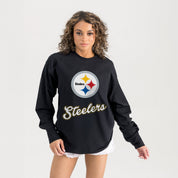PITTSBURGH STEELERS HONOR ROLL ESSENTIAL RELAXED FIT LONG SLEEVE TEE