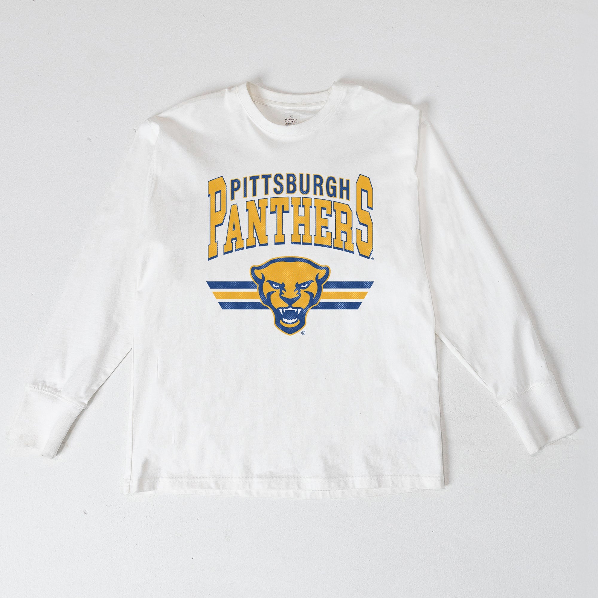 PITTSBURGH PANTHERS SWIFT STRIKE ESSENTIAL RELAXED FIT LONG SLEEVE TEE