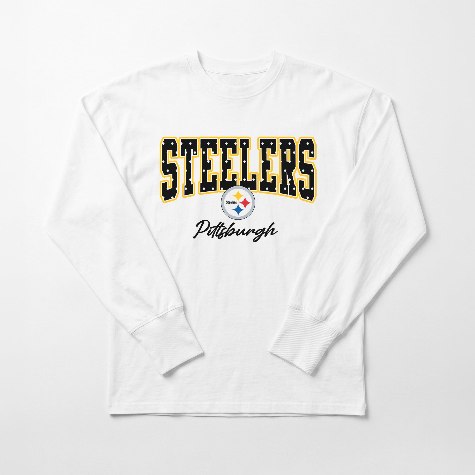 PITTSBURGH STEELERS SWEET SPOT OVERSIZED LONG SLEEVE TEE