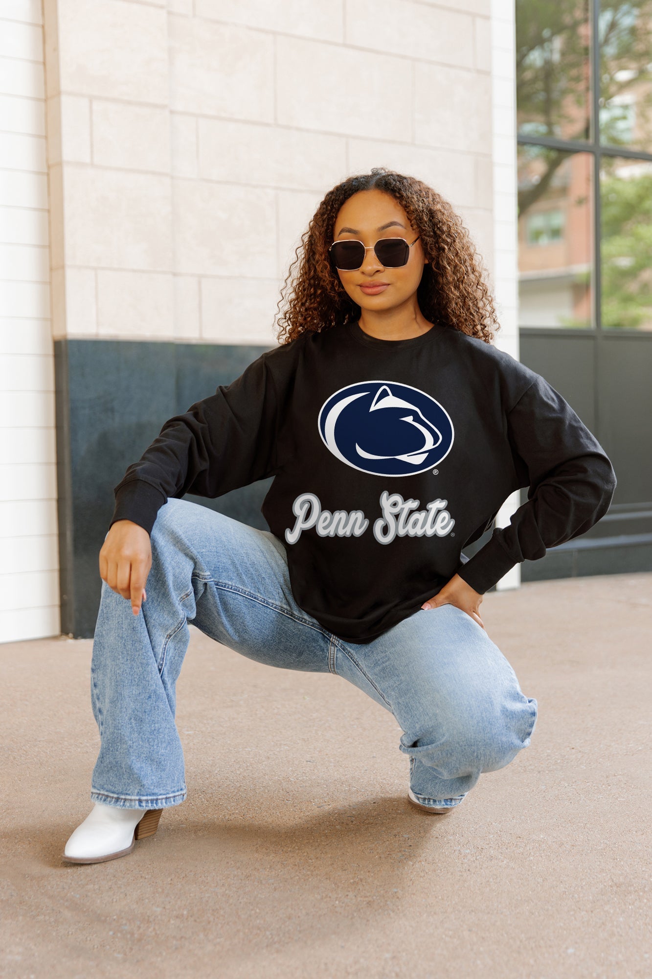 PENN STATE NITTANY LIONS HONOR ROLL ESSENTIAL RELAXED FIT LONG SLEEVE TEE