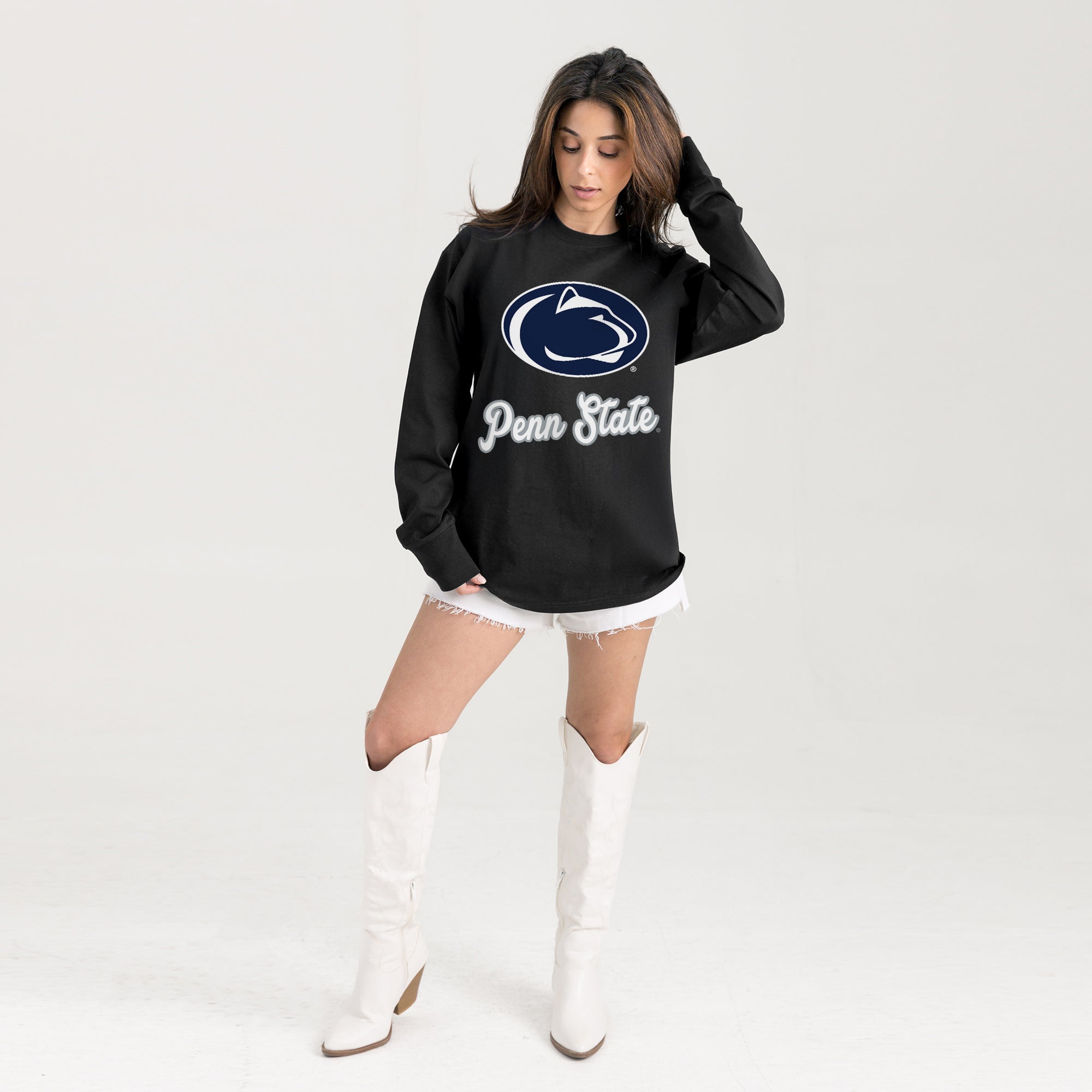 PENN STATE NITTANY LIONS HONOR ROLL ESSENTIAL RELAXED FIT LONG SLEEVE TEE