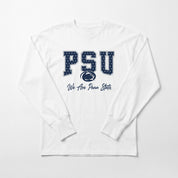 PENN STATE NITTANY LIONS SWEET SPOT ESSENTIAL RELAXED FIT LONG SLEEVE TEE