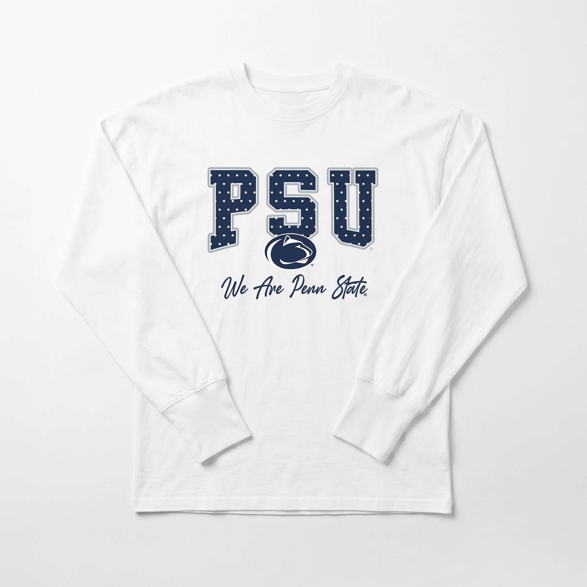 PENN STATE NITTANY LIONS SWEET SPOT ESSENTIAL RELAXED FIT LONG SLEEVE TEE