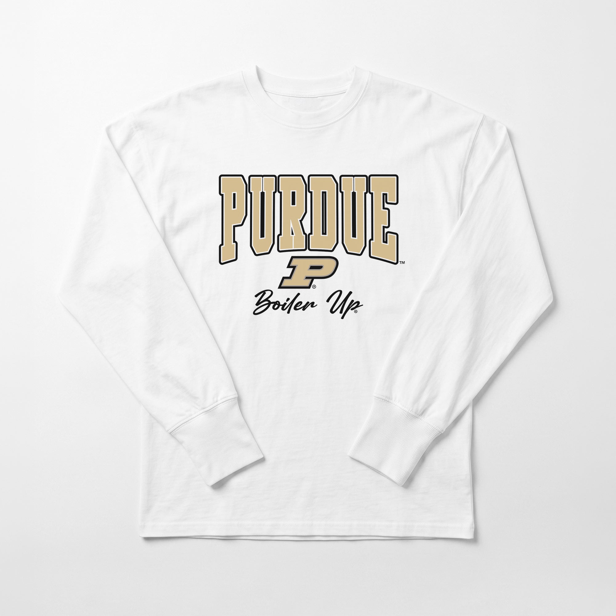 PURDUE BOILERMAKERS SWEET SPOT ESSENTIAL RELAXED FIT LONG SLEEVE TEE