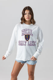 REAL SALT LAKE MIND GAMES OVERSIZED MIDWEIGHT LONG SLEEVE TEE