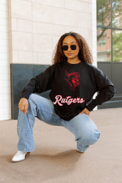 RUTGERS SCARLET KNIGHTS HONOR ROLL ESSENTIAL RELAXED FIT LONG SLEEVE TEE