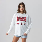 RUTGERS SCARLET KNIGHTS SWIFT STRIKE ESSENTIAL RELAXED FIT LONG SLEEVE TEE