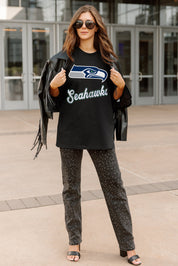 SEATTLE SEAHAWKS HONOR ROLL ESSENTIAL RELAXED FIT LONG SLEEVE TEE