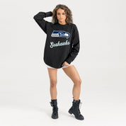 SEATTLE SEAHAWKS HONOR ROLL ESSENTIAL RELAXED FIT LONG SLEEVE TEE