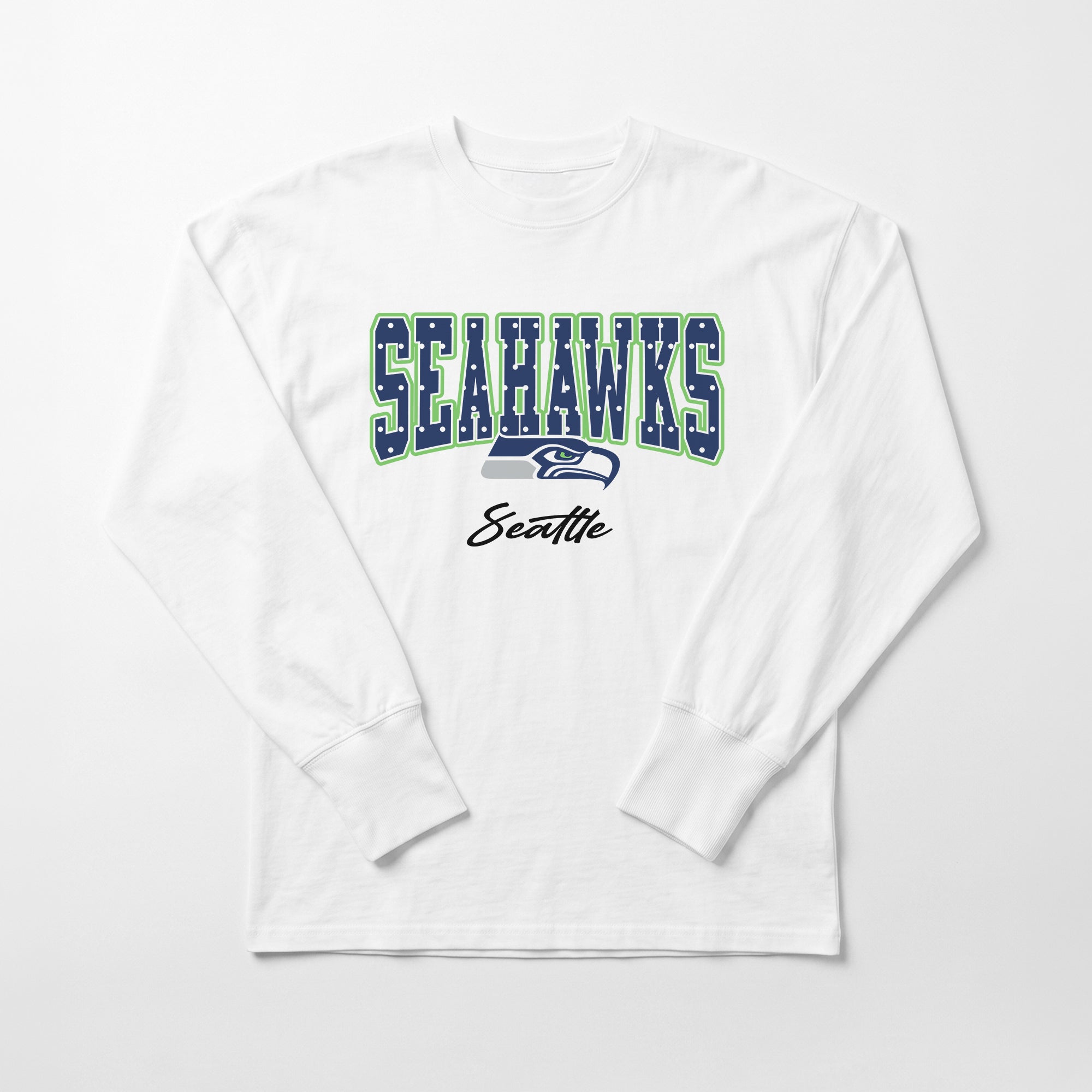 SEATTLE SEAHAWKS SWEET SPOT OVERSIZED LONG SLEEVE TEE