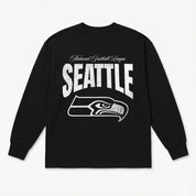 SEATTLE SEAHAWKS BOLD AMBITION OVERSIZED LONG SLEEVE TEE