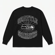SEATTLE SEAHAWKS SPOTLIGHT OVERSIZED LONG SLEEVE TEE