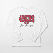 SAN FRANCISCO 49ERS SWEET SPOT OVERSIZED LONG SLEEVE TEE
