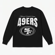 SAN FRANCISCO 49ERS BOLD AMBITION OVERSIZED LONG SLEEVE TEE