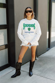 SEATTLE SOUNDERS FC SHINING SPIRIT OVERSIZED MIDWEIGHT LONG SLEEVE TEE