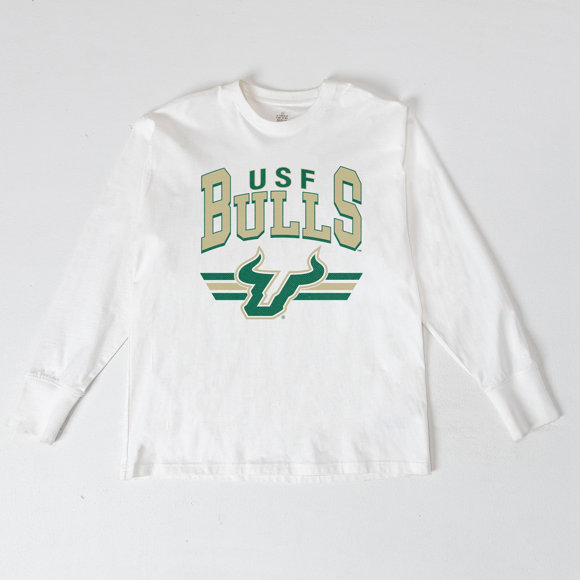 SOUTH FLORIDA BULLS SWIFT STRIKE ESSENTIAL RELAXED FIT LONG SLEEVE TEE