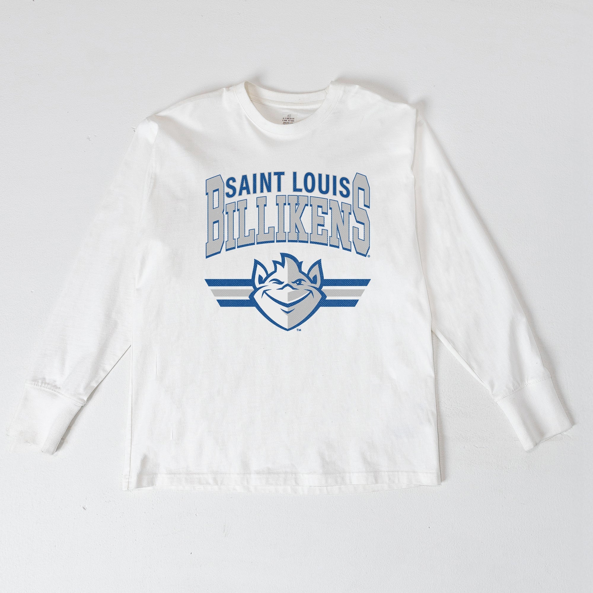 SAINT LOUIS BILLIKENS SWIFT STRIKE ESSENTIAL RELAXED FIT LONG SLEEVE TEE