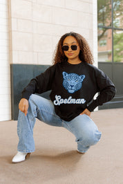SPELMAN COLLEGE JAGUARS HONOR ROLL ESSENTIAL RELAXED FIT LONG SLEEVE TEE