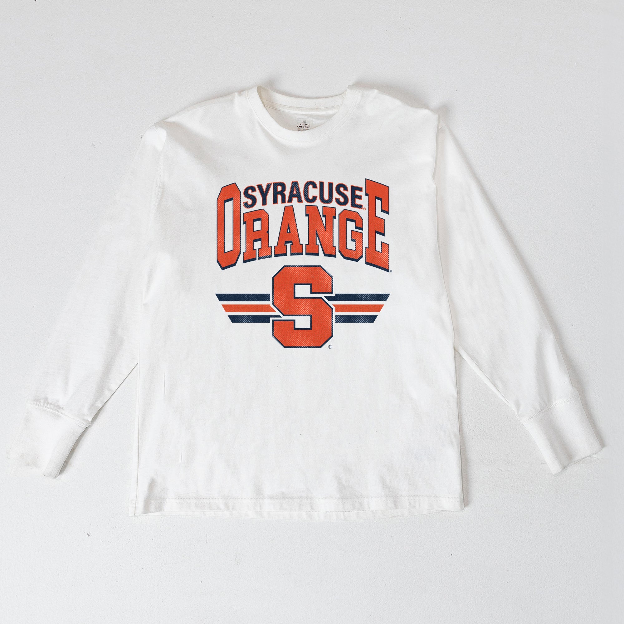 SYRACUSE ORANGE SWIFT STRIKE ESSENTIAL RELAXED FIT LONG SLEEVE TEE