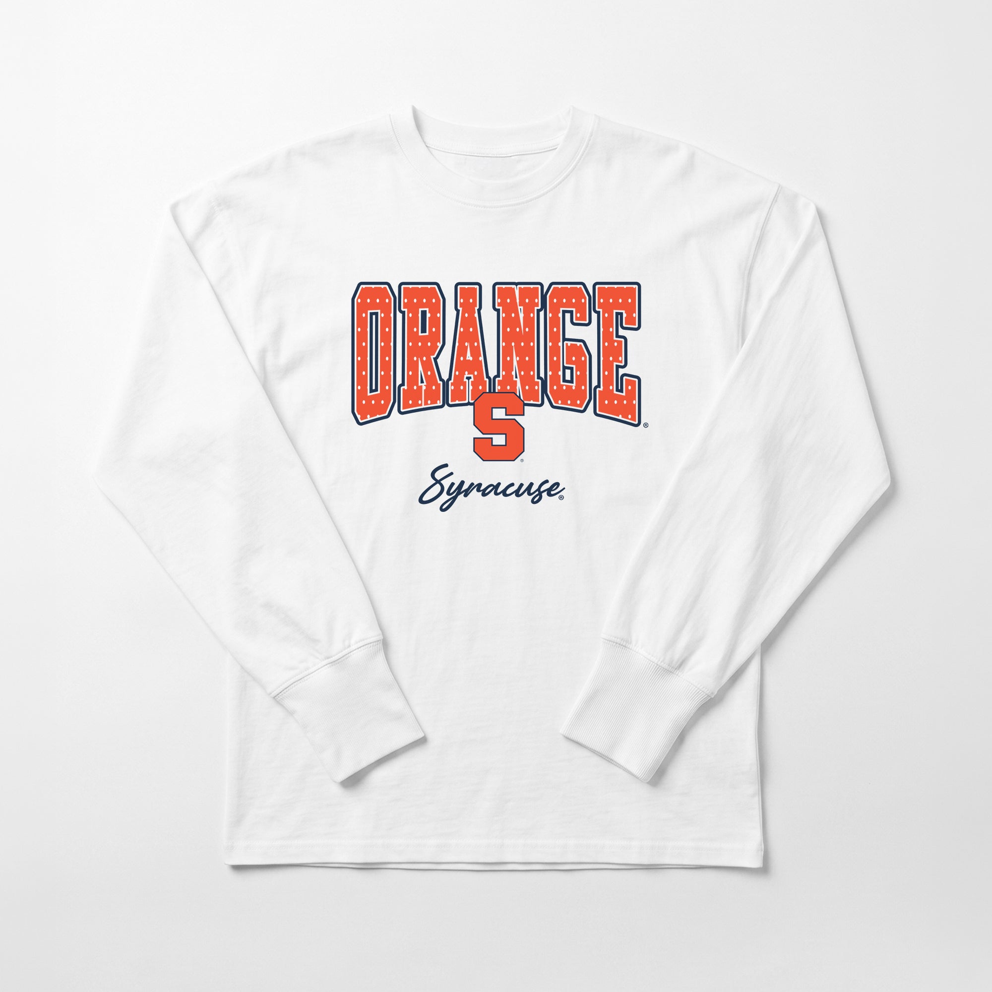 SYRACUSE ORANGE SWEET SPOT ESSENTIAL RELAXED FIT LONG SLEEVE TEE