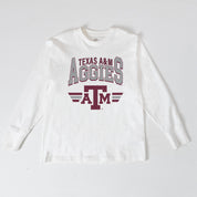 TEXAS A&M AGGIES SWIFT STRIKE ESSENTIAL RELAXED FIT LONG SLEEVE TEE