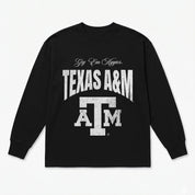 TEXAS A&M AGGIES BOLD AMBITION ESSENTIAL RELAXED FIT LONG SLEEVE TEE